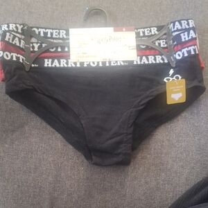 NWT Set of 3 Harry Potter Logo Hipster Briefs